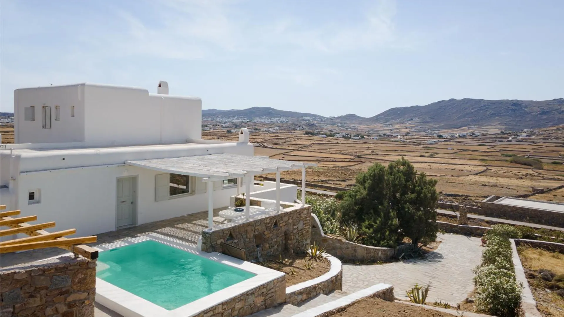 アパート Lea Villas Mykonos Merchia Beach