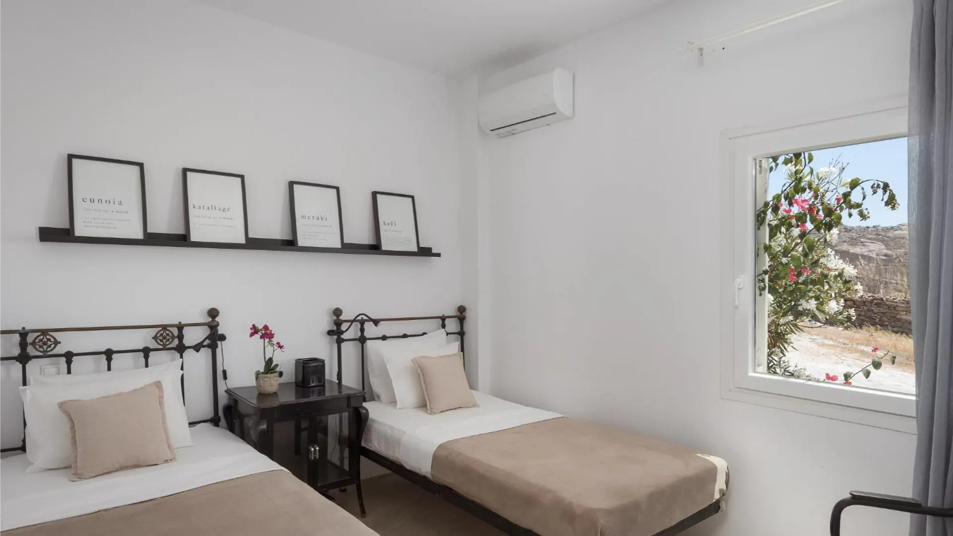 アパート Lea Villas Mykonos Merchia Beach